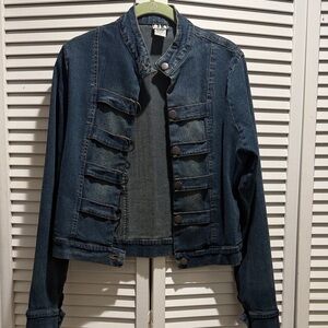 Clio Dark Blue Jean Jacket